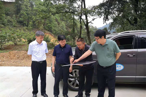 省林草局调研督导攀枝花市森林草原防灭...